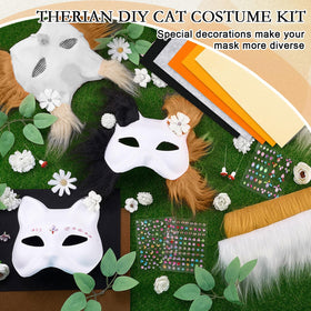 Seenelling Therian Mask Kit plastic mesh sheets for custom shaping