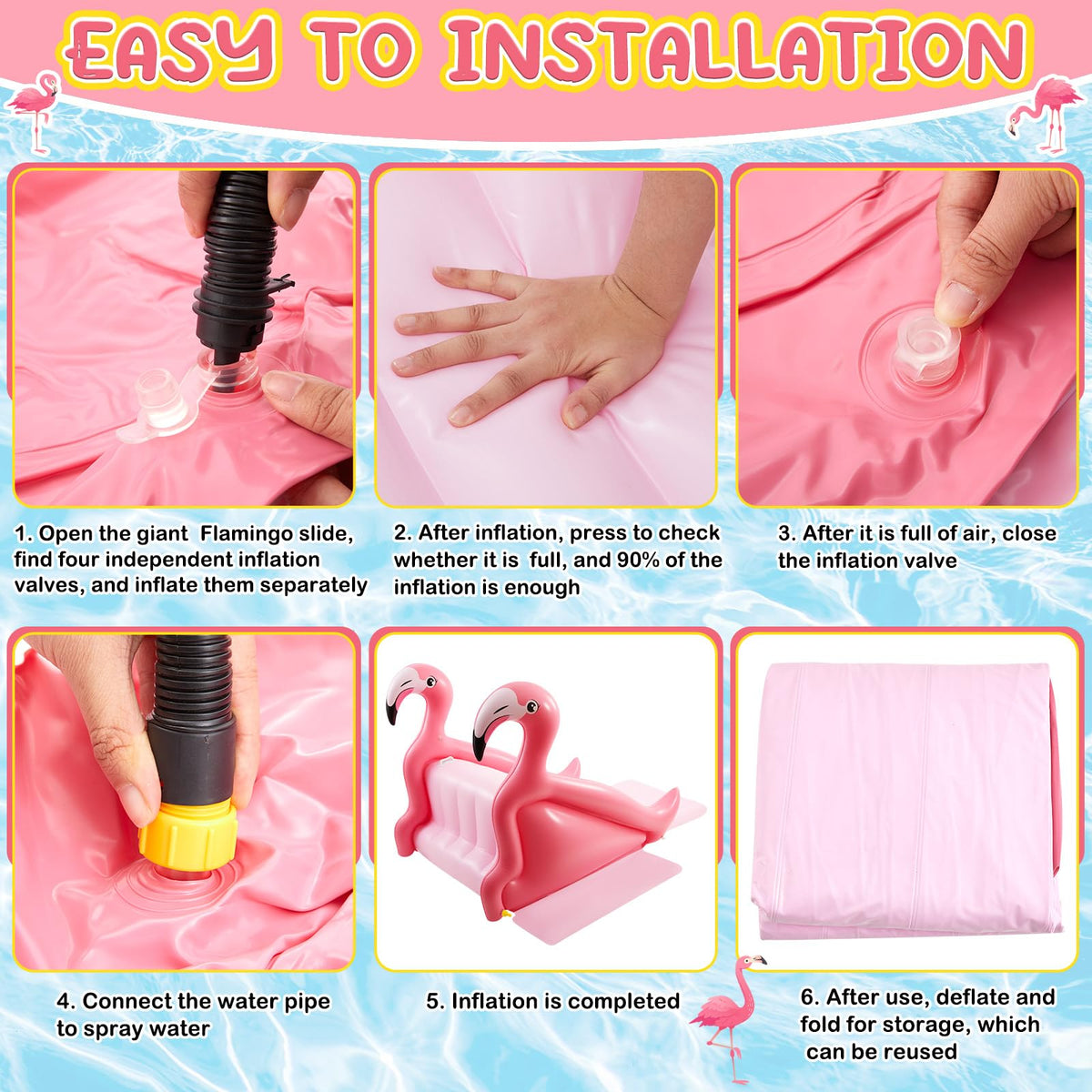 Seenelling water sprayer feature delivers refreshing spray while sliding