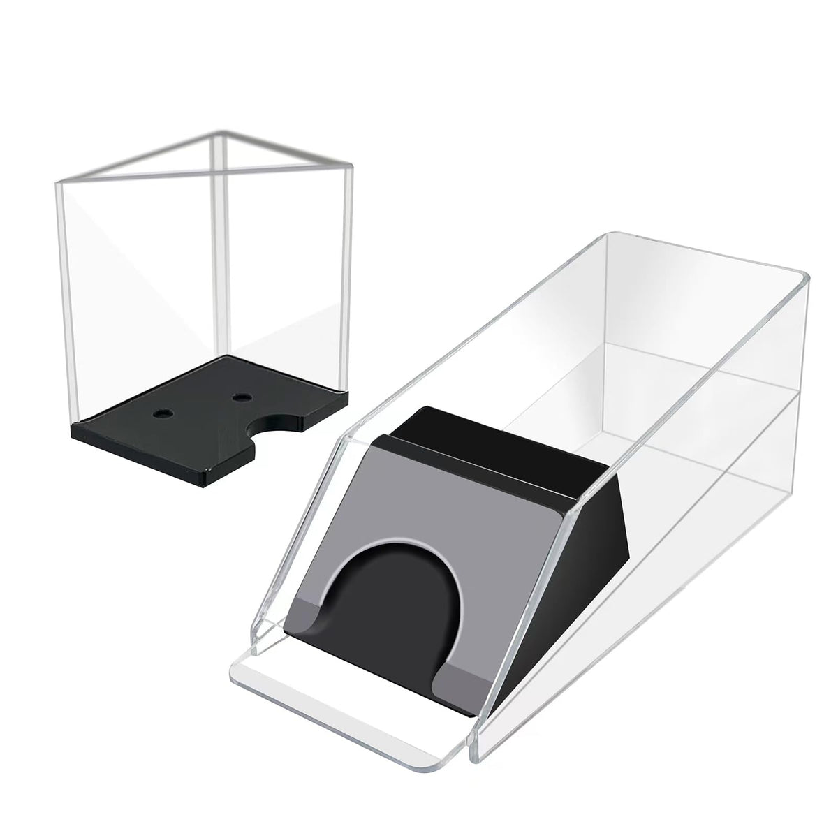 SEETOOOGAMES blackjack shoe with clear acrylic for organized dealing