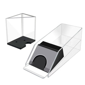 SEETOOOGAMES blackjack shoe with clear acrylic for organized dealing