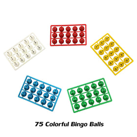SEETOOOGAMES 50 unique bingo cards designed for repeated play.