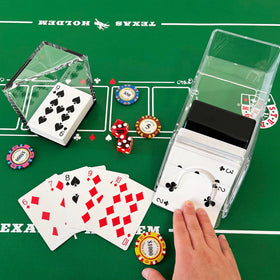SEETOOOGAMES sturdy dealer set on table for reliable gameplay