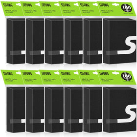 SEFOWG 1200-count black sleeves; value for MTG and TCG cards during play.