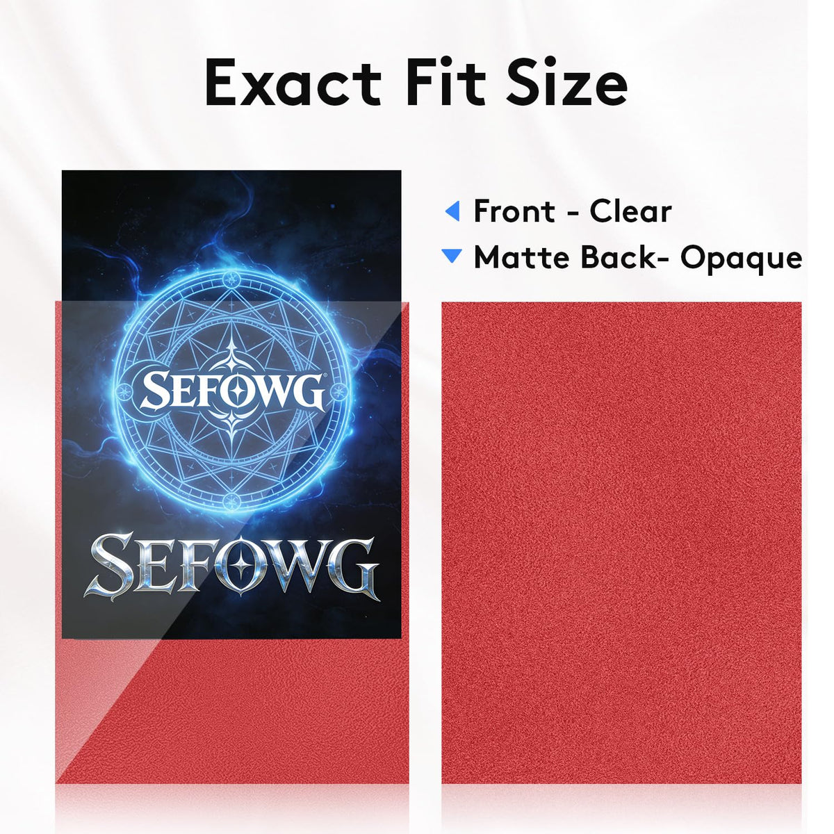 SEFOWG six-color pack offers quick color-coding for collection management.