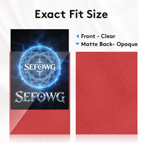 SEFOWG six-color pack offers quick color-coding for collection management.