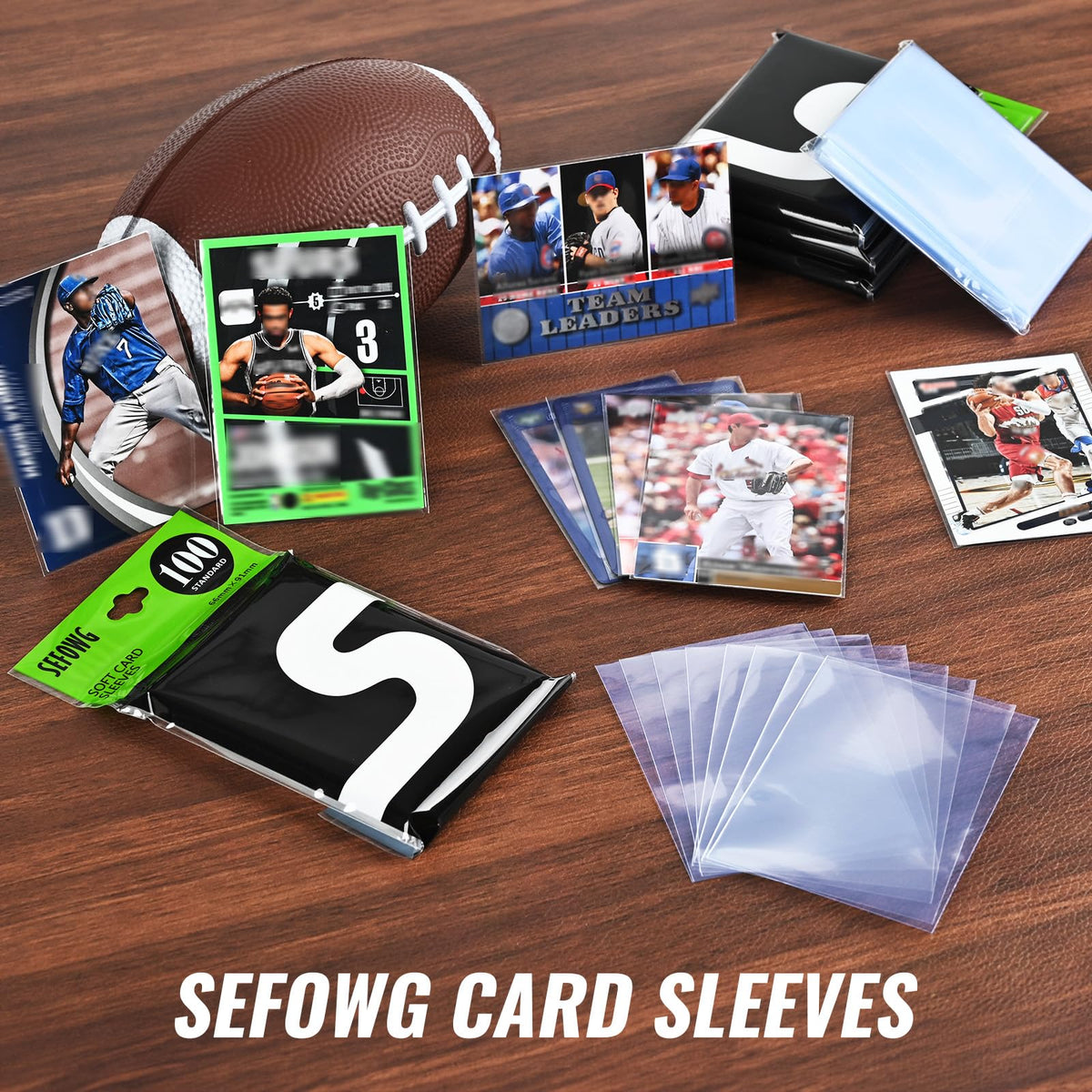 SEFOWG standard-size sleeves fit 66x91mm cards securely