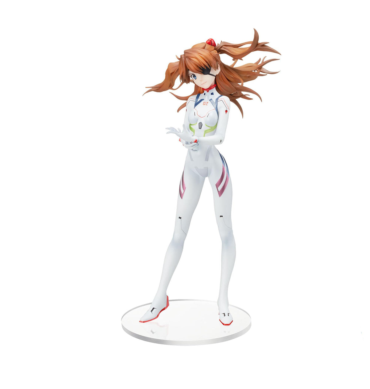 SEGA Evangelion SPM figure featuring Asuka Shikinami Langley in Last Mission Activate color, ideal for display.