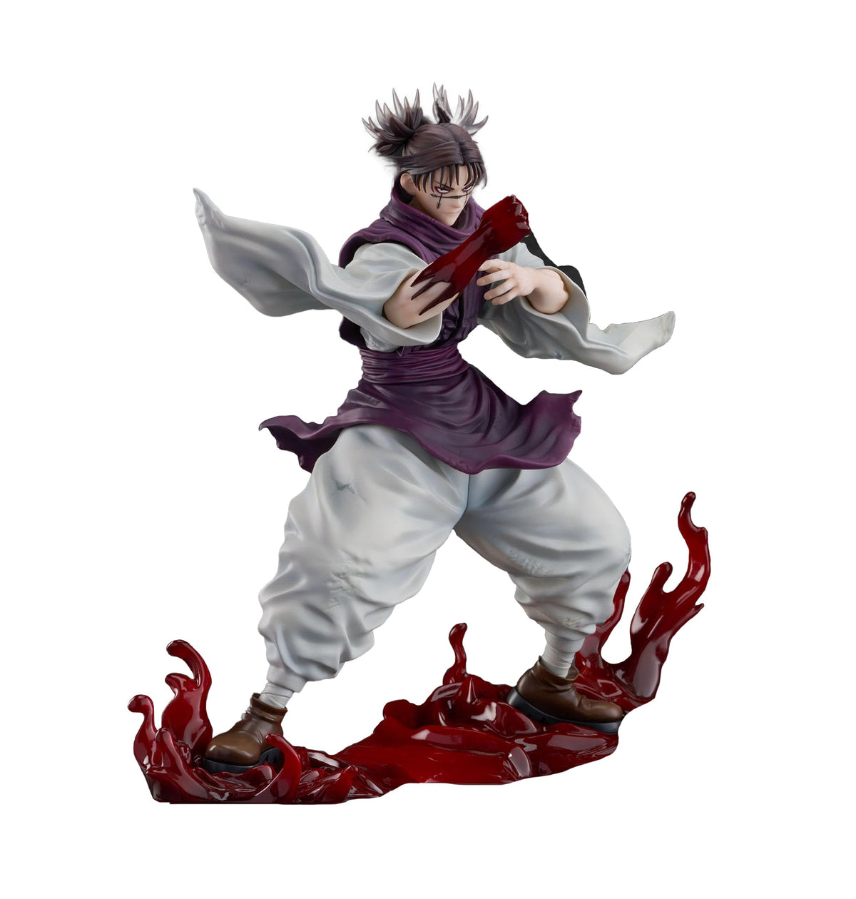 SEGA-FIGURIZMα Choso flowing red stack figure showcases dynamic pose for display