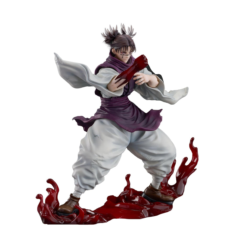 SEGA-FIGURIZMα Choso flowing red stack figure showcases dynamic pose for display