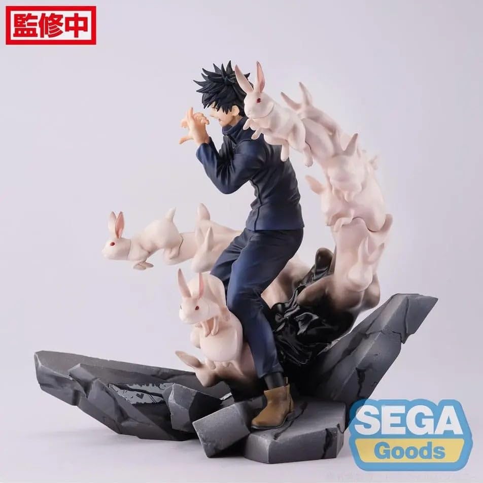 SEGA Figurizma Megumi Fushiguro on base stand for stable shelf display