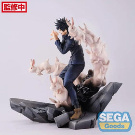 SEGA Figurizma Megumi Fushiguro on base stand for stable shelf display