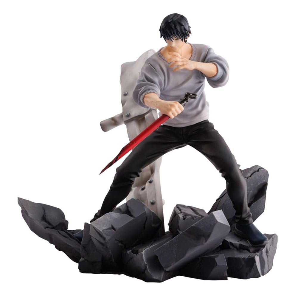 SEGA Figurizma Toji Fushiguro figure with base stand for display.