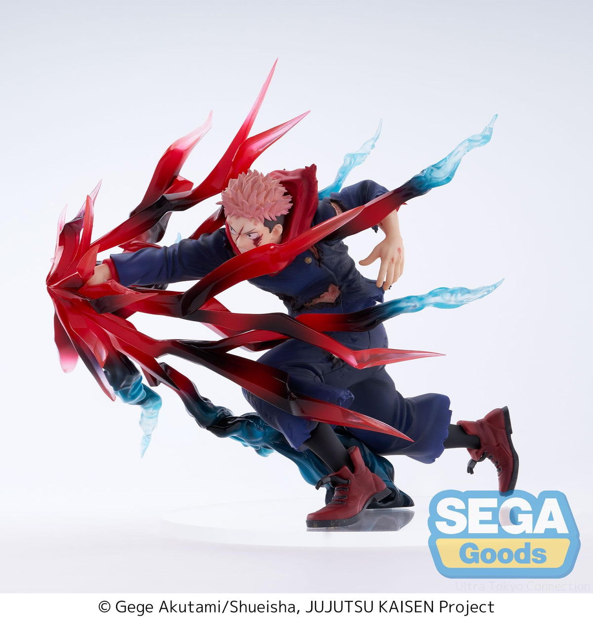 SEGA Luminasta Yuji Itadori dynamic pose captures energy for display.