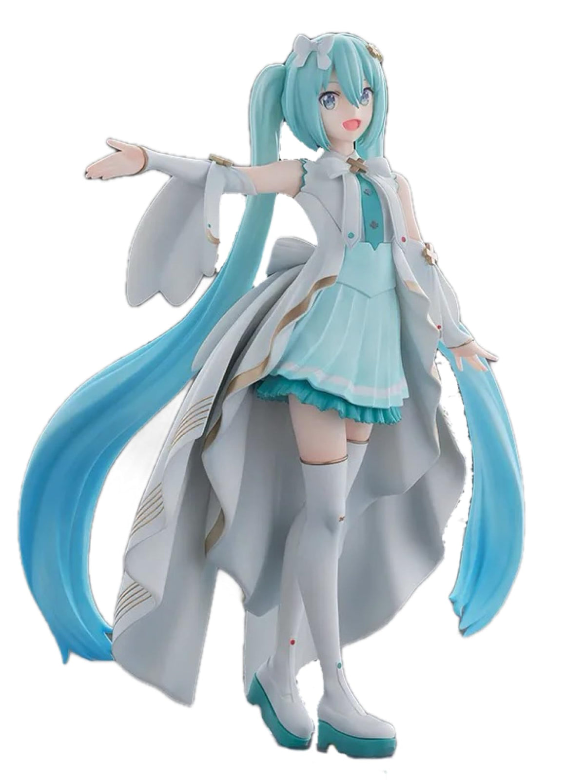SEGA Luminasta Hatsune Miku Unshuttered SEKAI figure in movie pose for display and collection