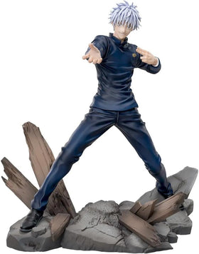 SEGA Luminasta Satoru Gojo in fierce battle pose for display and collection.
