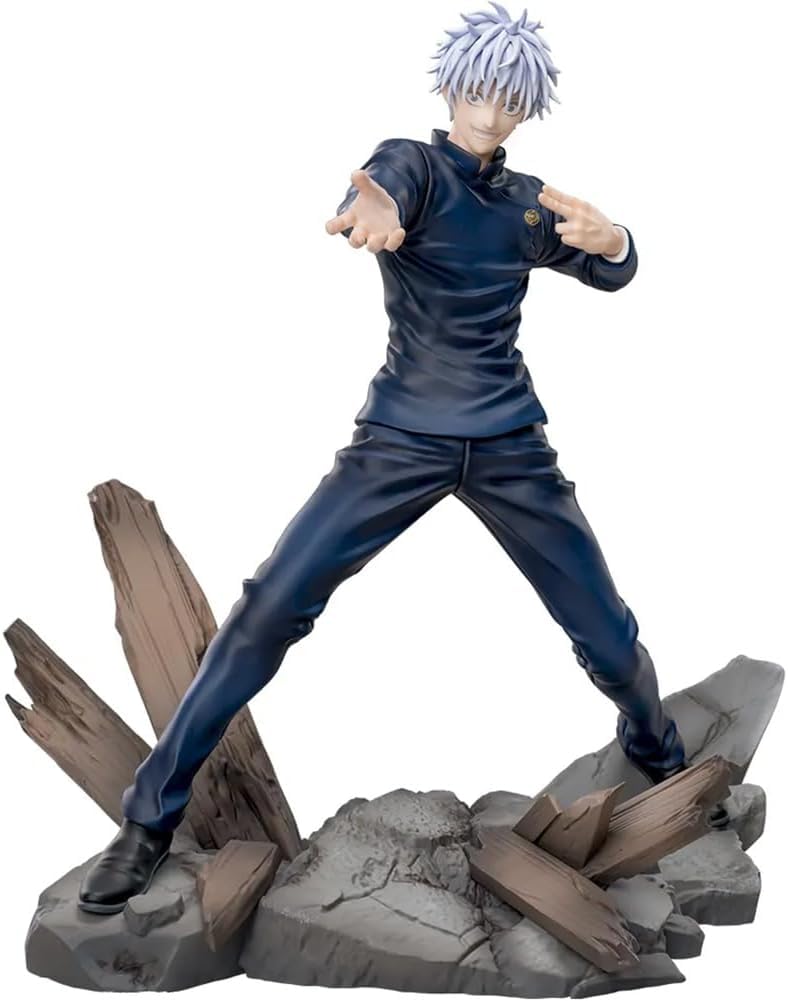 SEGA Luminasta Satoru Gojo in fierce battle pose for display and collection.