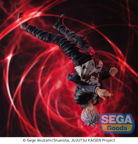 SEGA Satoru Gojo Red Ver. Figurizma collectible display piece for fans.