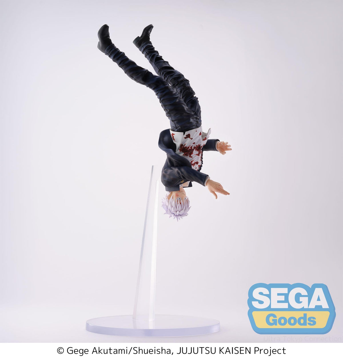 SEGA Satoru Gojo Red Ver. Figurizma face detail captures character likeness.