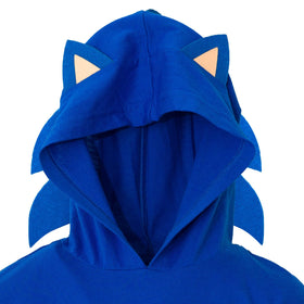 SEGA Sonic interactive 3D hood with quills and ears, immersive role-play.