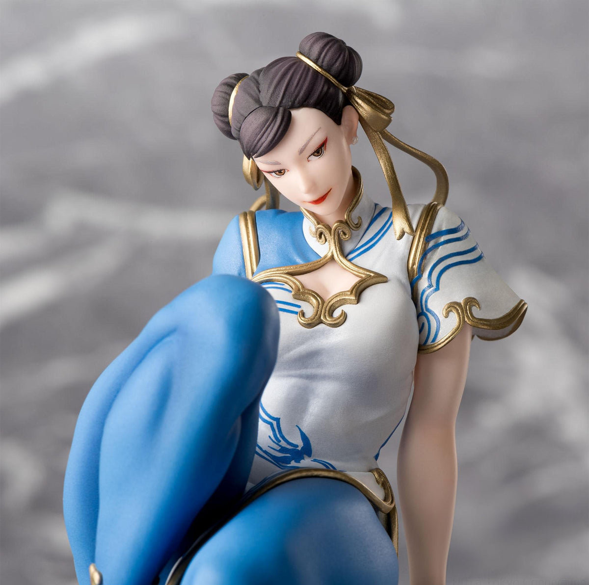 SEGA Street Fighter 6 Chun-Li figure base stand ensures stable, dust-free display