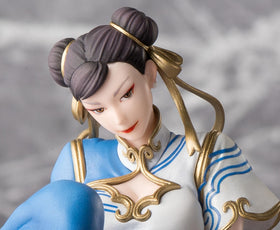 SEGA Street Fighter 6 Chun-Li figure close-up reveals vivid colors and detail