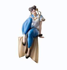 SEGA Street Fighter 6 Chun-Li PM Perching figure in dynamic display pose for shelves