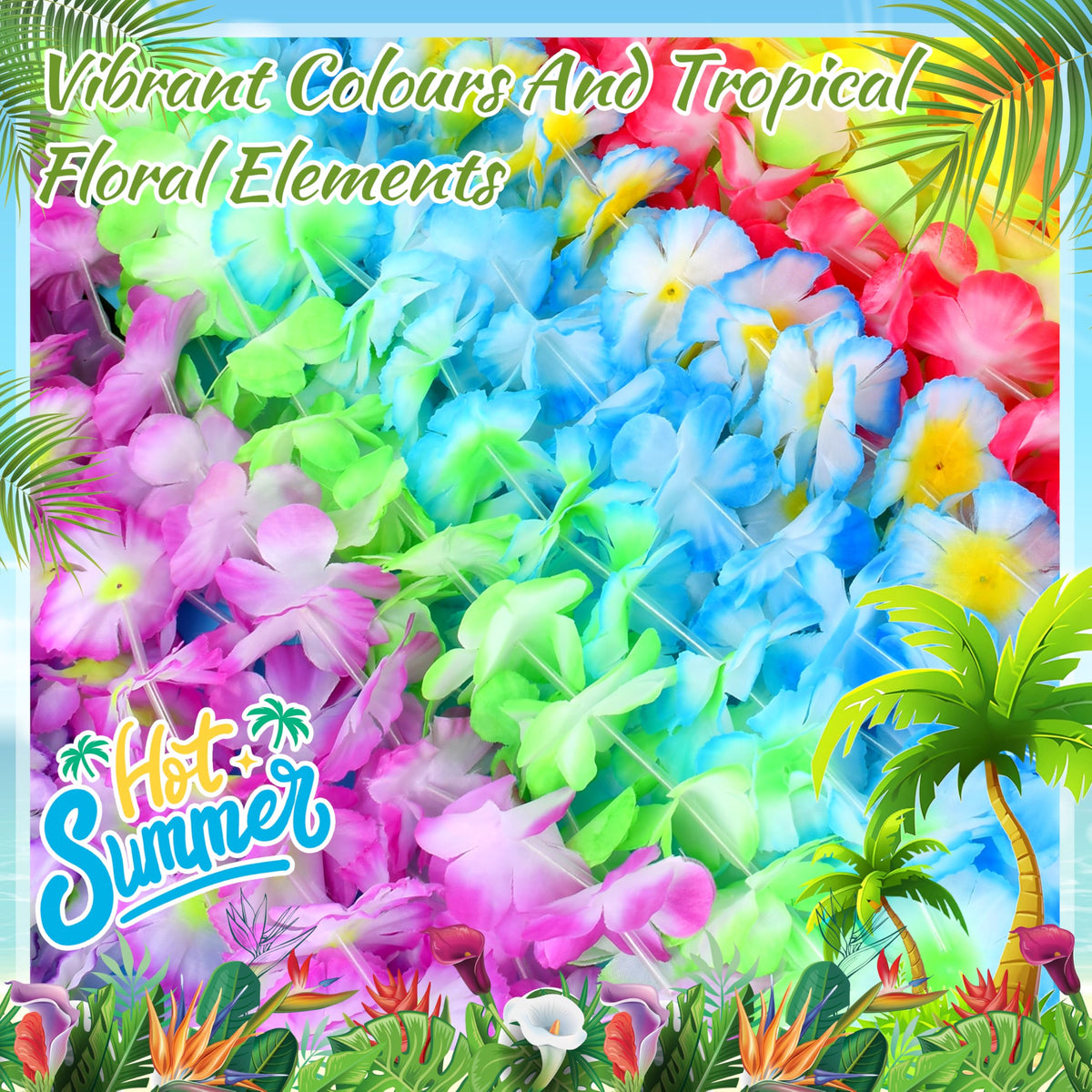 Seifar leis crafted from premium polyester, lightweight and durable