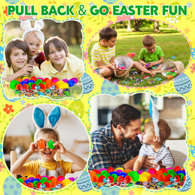 Seifar mini racing games with pull-back action for family fun