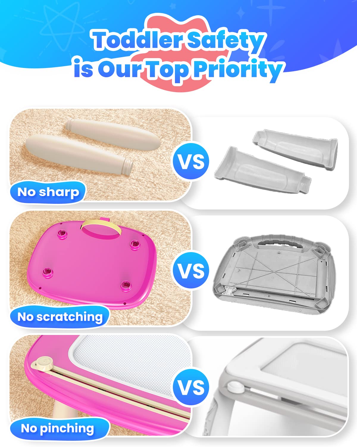 Seimome early-learning toy supports drawing and recognition.