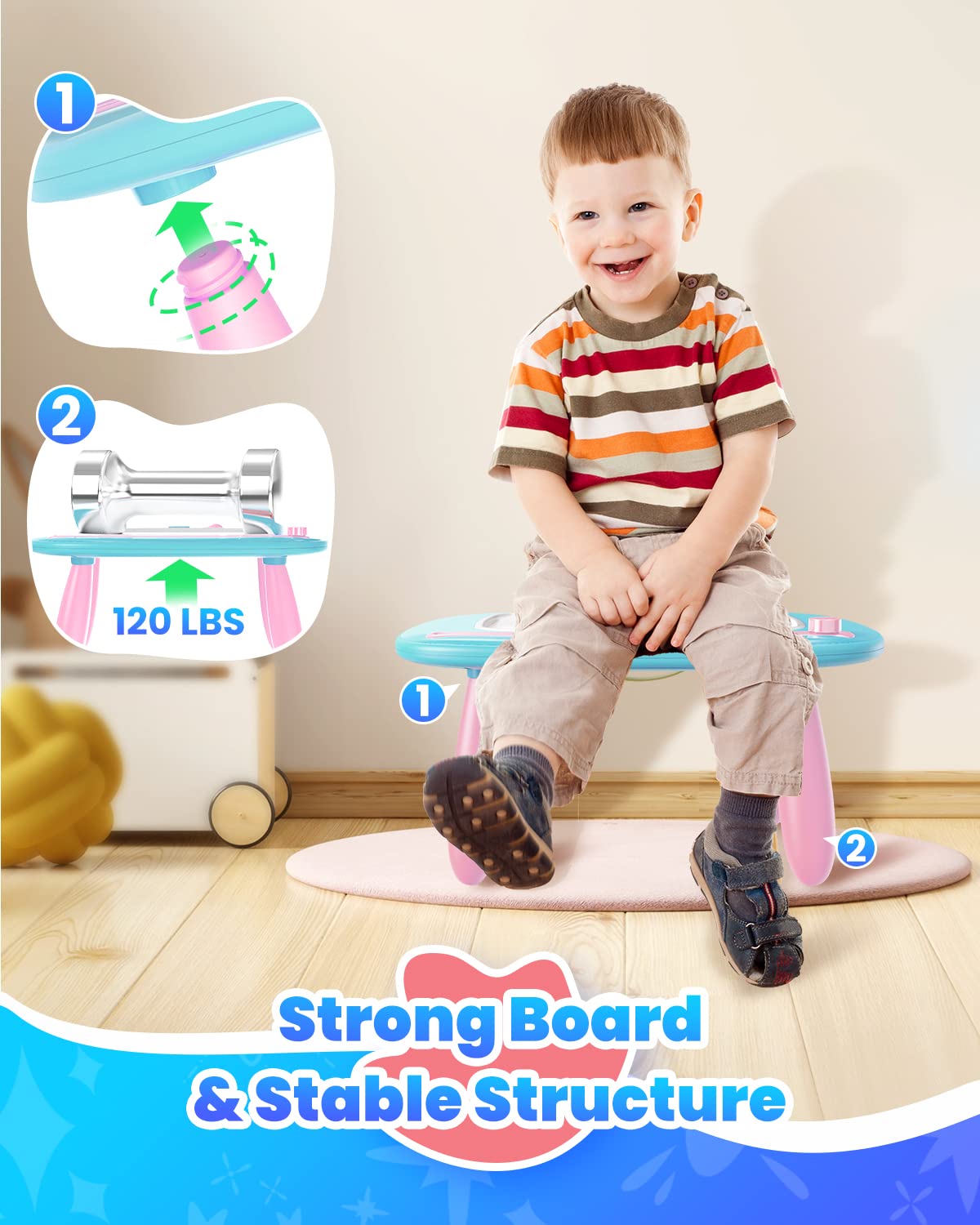 Seimome pen area close-up shows easy erasing for toddlers.