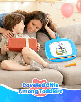 Seimome magnetic drawing board—ideal gift for ages 1-3.