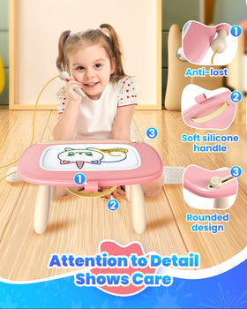 Non-toxic eco-friendly ABS plastic keeps play safe for curious kids