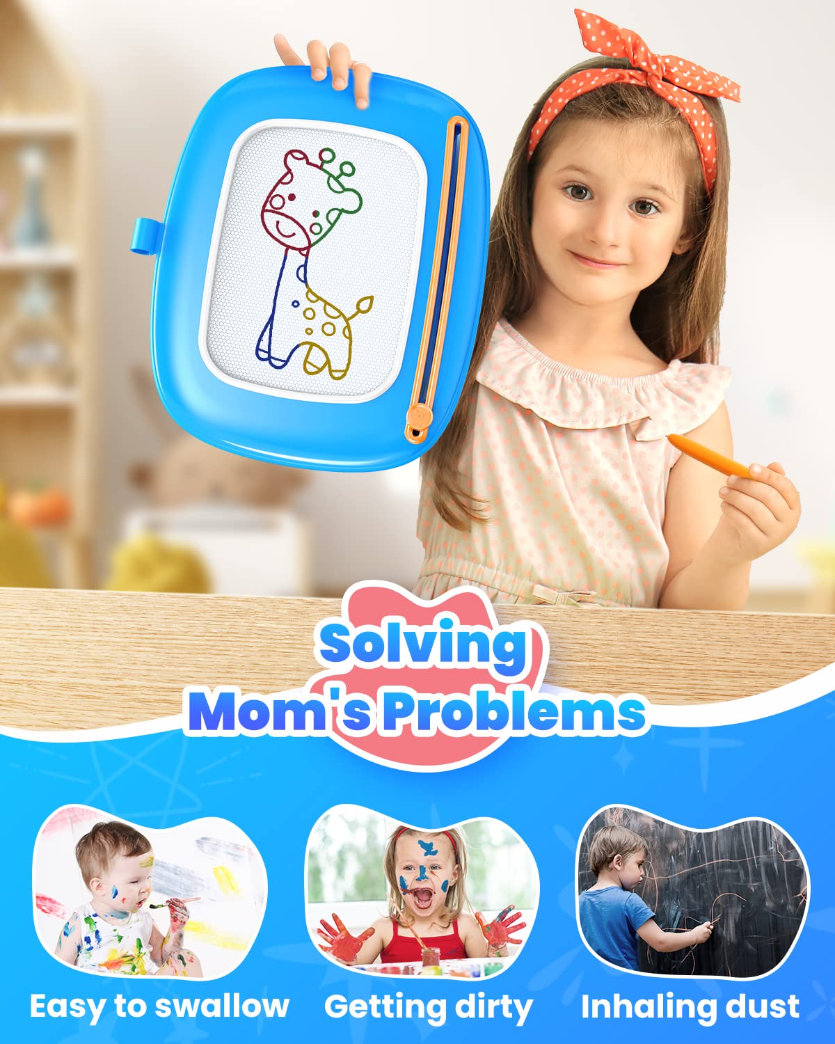 Seimome safe eco-friendly ABS plastic for worry-free play.