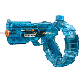 SeJean mechanical deformation water gun showcases transforming action for epic backyard battles