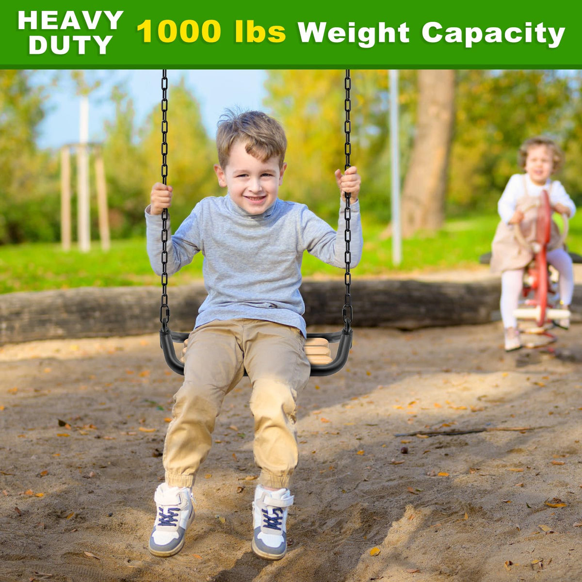 SELEWARE 1000 lb capacity chain on galvanized steel for heavy items