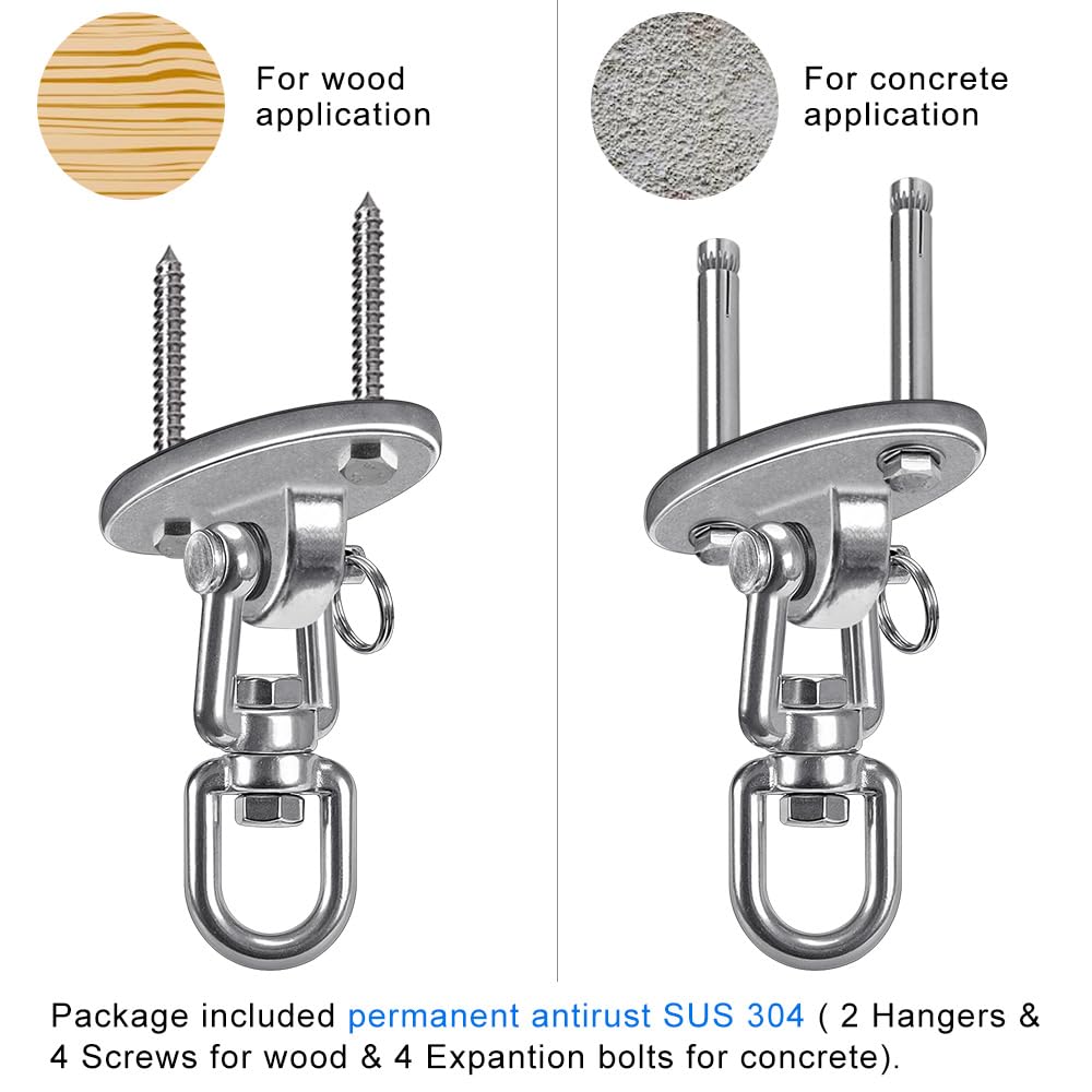 SELEWARE 360-degree swivel design expands swing possibilities