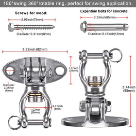SELEWARE heavy-duty swing hanger supports up to 1200 lbs with confidence and reliability.
