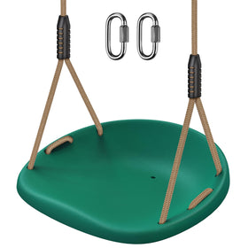 SELEWARE heavy-duty swing seat front view shows sturdy family-friendly design.