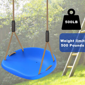 SELEWARE soft rubber-grip handles blue provide secure, gentle handhold during play