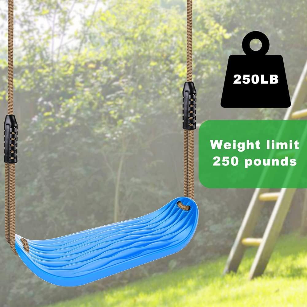 SELEWARE swing seat installation setup on a sturdy branch or frame