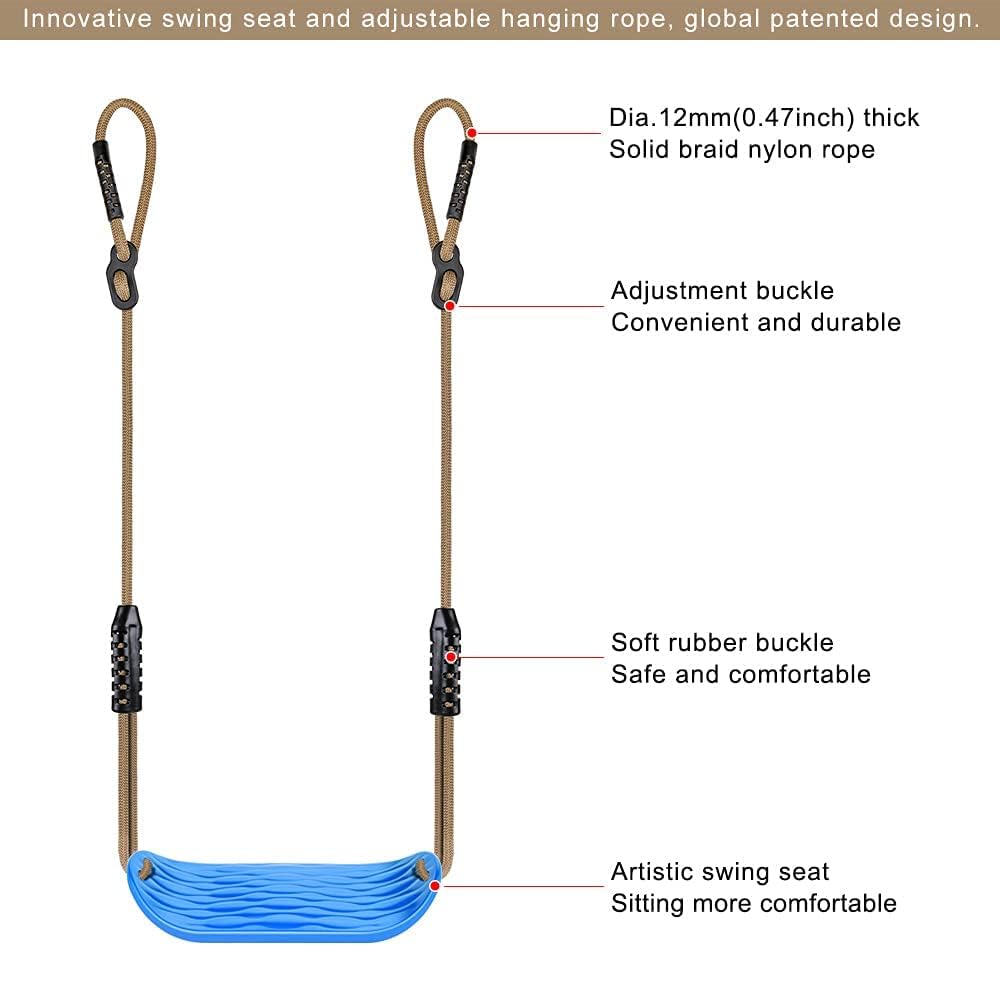 SELEWARE swing seat designed for kids use with family fun