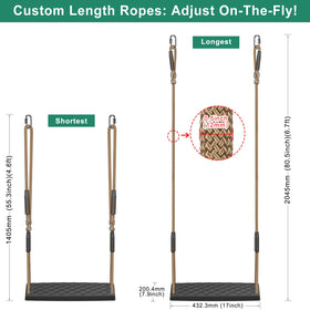 SELEWARE versatile swing kit for indoor and outdoor use.