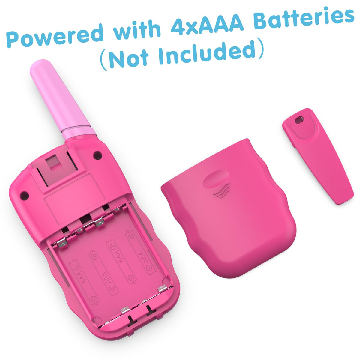 Selieve walkie talkie with backlit LCD for clear use at dusk