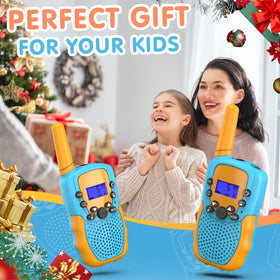 Selieve walkie talkie ergonomic 90g design fits small hands.