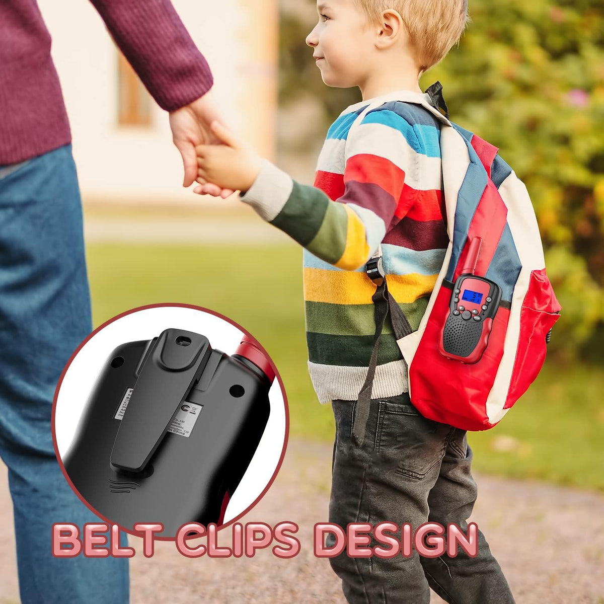 Selieve walkie talkies support one to many broadcasting for group play.