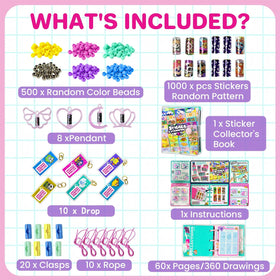 Semboh Bracelets and Necklaces Assembly for kid-friendly crafting sessions.