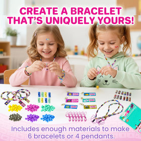 Semboh Sticky Rolls bracelets and necklaces in progress for hands on creativity.