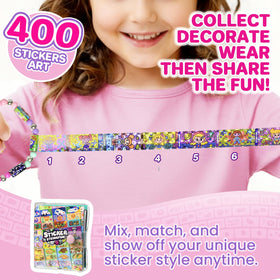 Semboh Sticky Rolls sticker sheets with 400 mini designs for endless mix and match.