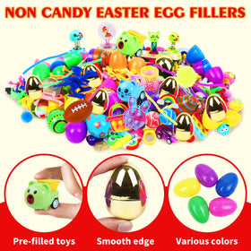 SEMITIMES eco-friendly plastic eggshells provide safe, reusable Easter decor.