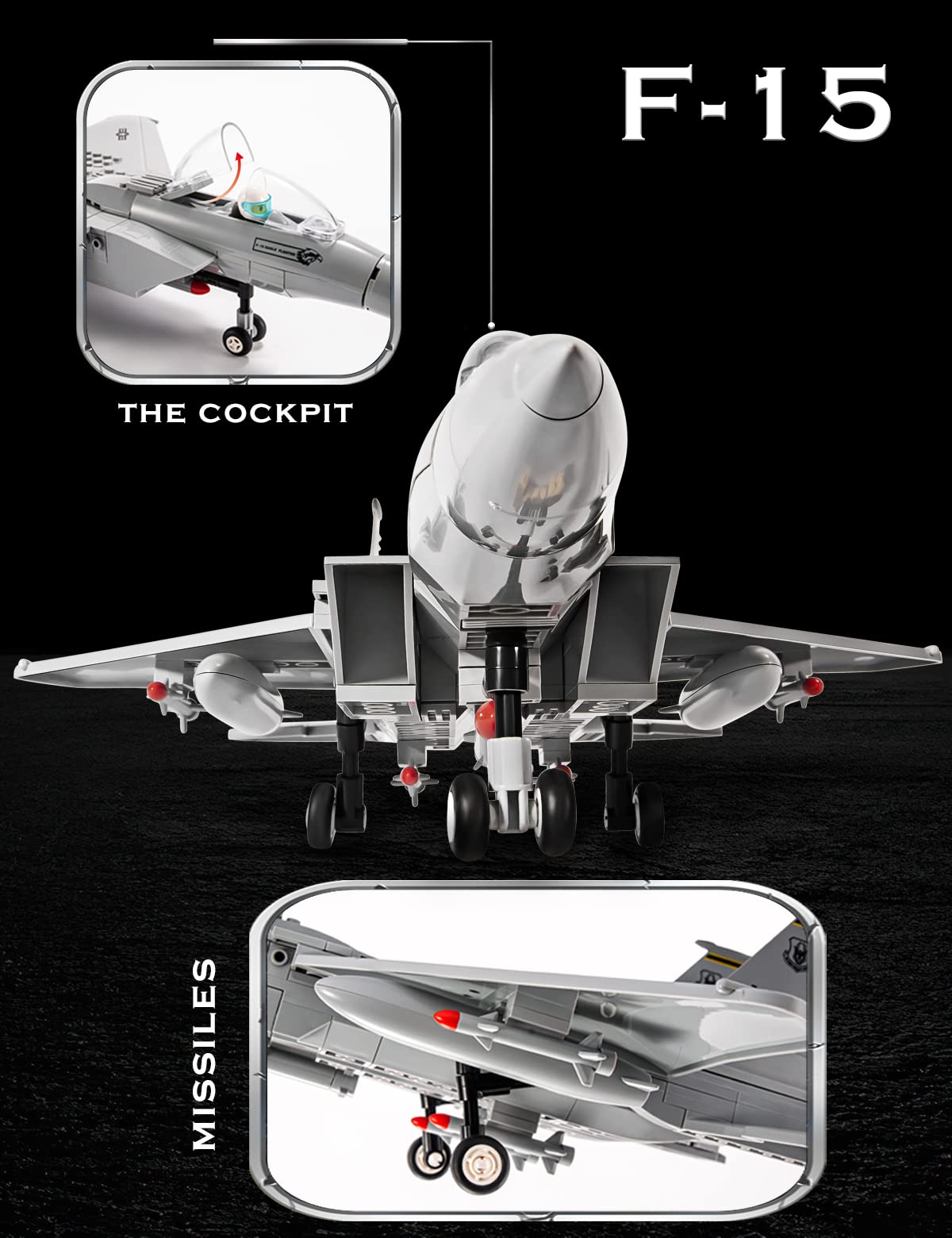 SEMKY F-15 assembly scene showing friends teaming up